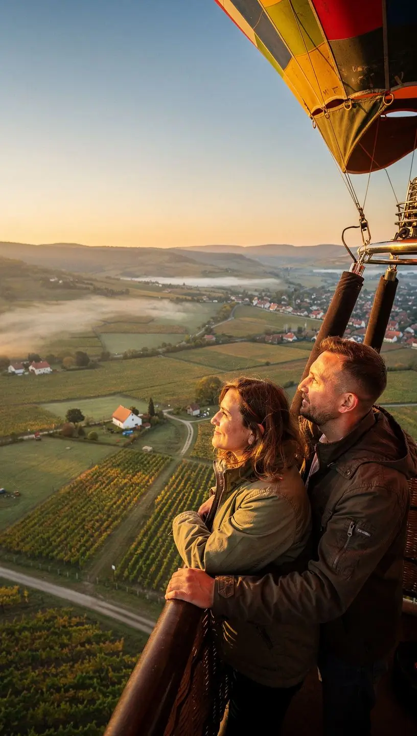A bustling street market in Bratislava, showcasing local crafts and foods.